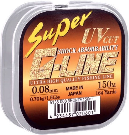 Gamakatsu Super G-Line Neo Clear 150m 0.16 mm van Gamakatsu