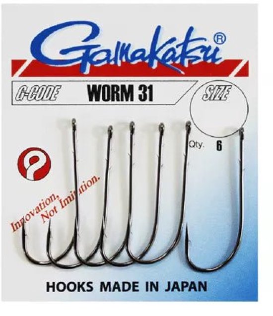 Gamakatsu Worm 31 Haak # 1