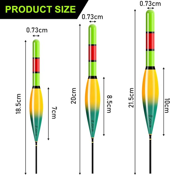 GAOUTO 3 stuks led-dobbers, geschikt voor led-dobbers, smart dobbers, voor brede werpen, hoogwaardige - ShopVlot