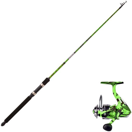 Garbolino Combi Hengel Jungle Telespin 1.50-1.80m - Molen Jungle 101FD