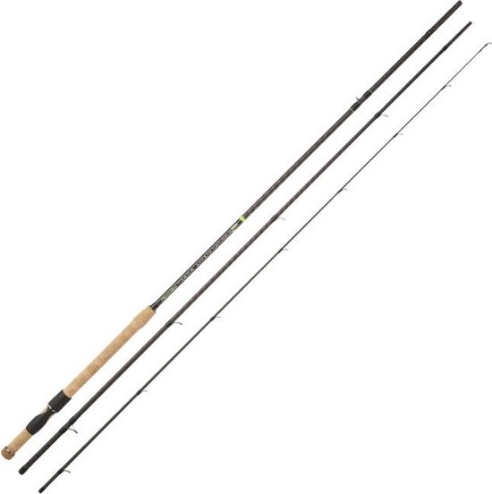 Garbolino Hengel Teaca Natuurlijk Aas Speciaal Forel 3.90m (3 delen) - Maat : 30g van Garbolino