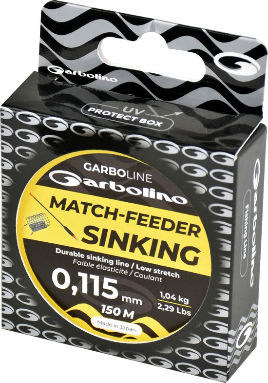 Garbolino - Lijn Nylon Match-Feeder Sinking 150m - Garbolino van Garbolino