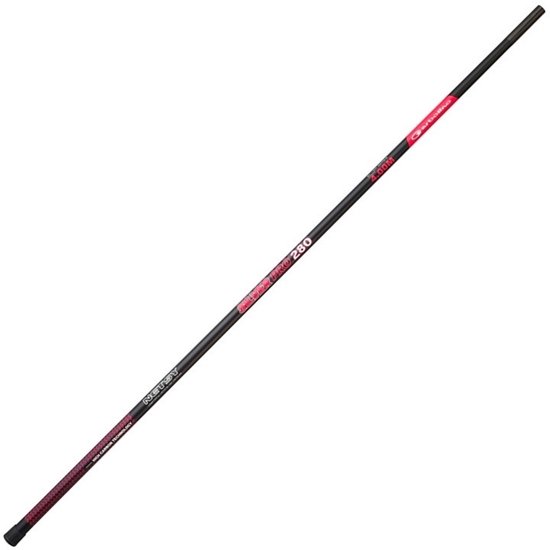 Garbolino Netsy Silver Pro Series 280 – Schepnetsteel – Carbon IM - Maat : 5.40m - 4 delen