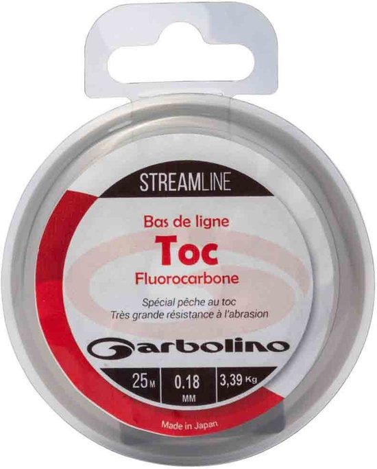 Garbolino Stream Bl Flurocarbon 25 M Rood 0.160 mm