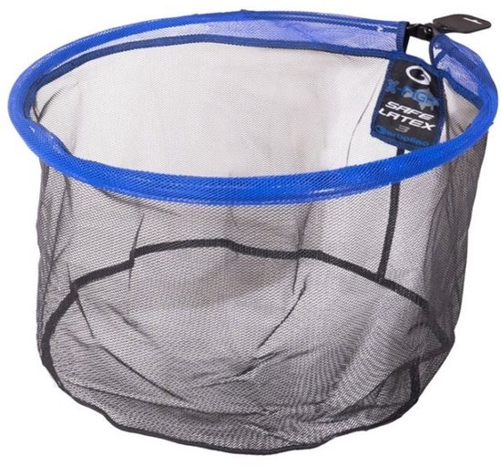 Garbolino X-Fight Safe Latex 3 Schepnet – Rond Rubber Karpernet voor Visveilig Landen - Maat : D 45cm