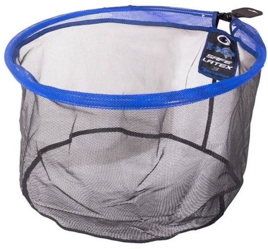 Garbolino X-Fight Safe Latex 3 Schepnet – Rond Rubber Karpernet voor Visveilig Landen - Maat : D 50cm