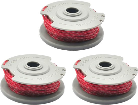 Gardena 5306-20 Vervangende Trimmerspoel 1,65 mm Spoellijn voor Gardena Turbo Trimmer SmallCut 300, Gardena Turbo Trimmer Art 8844 & Art 8845 (3 stuks)