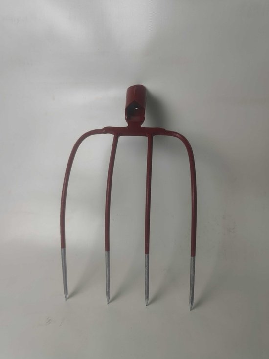 Gartenkraft Mestvork Zonder steel - Met 4 Tanden - 31 cm van Gartenkraft
