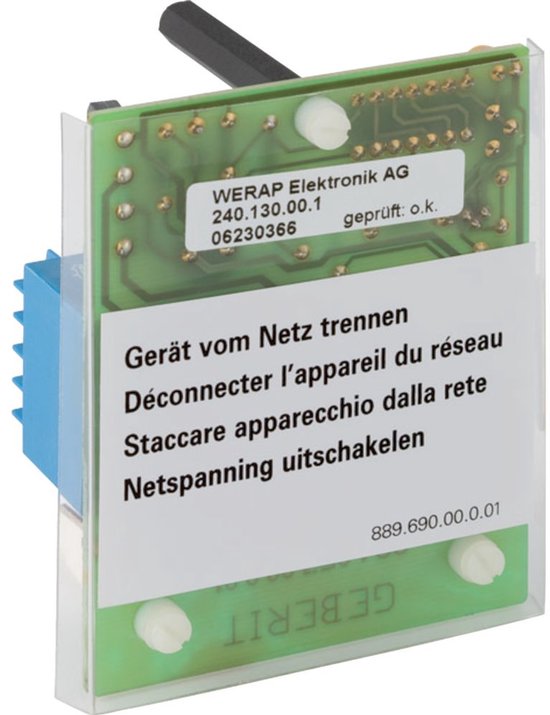 Geberit printplaat onbestukt, 240130001