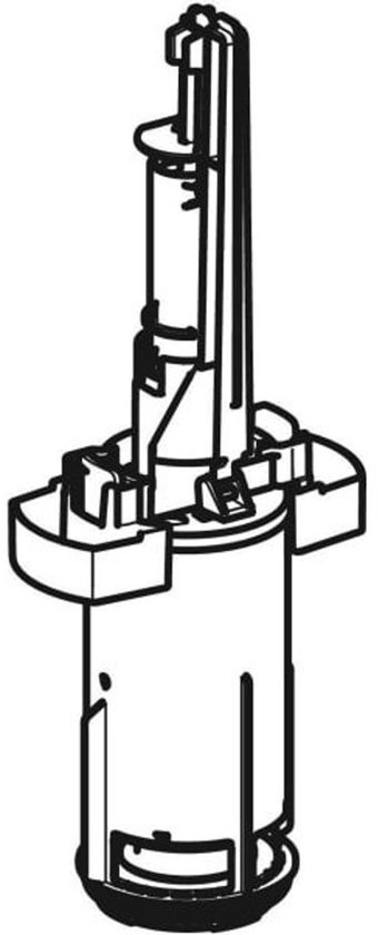 Geberit Spoelventiel voor Geberit Monolith sanitairmodule voor WC, 242389001