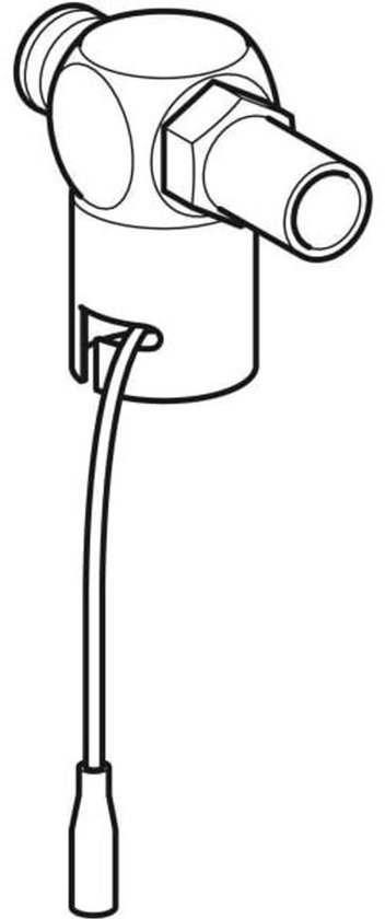 Geberit ventielblok v.urinoirsturing type 1000, 599080000 van Geberit
