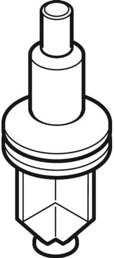 Geberit Ventielstop voor 152.087./088.00.1 voor Geberit wastafelaansluiting Clou, 241681001