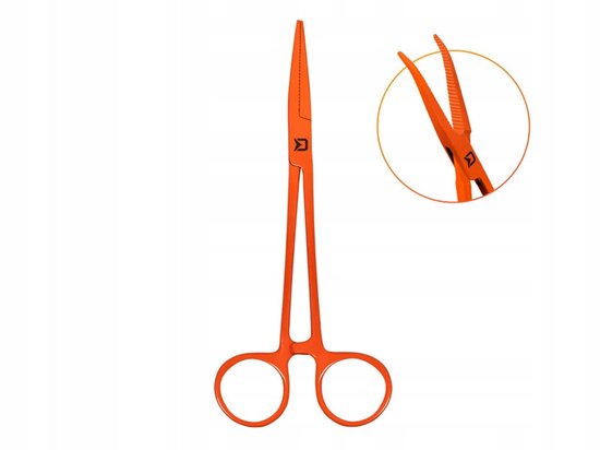 Gebogen Vishaak Tang 13cm - Merkloos