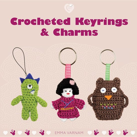 Gehaakte Sleutelhangers en Charms - Creatieve Projecten voor Zelfmaakliefhebbers van Merkloos
