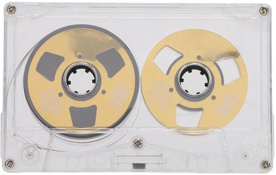 Geluidscassette 50 Minuten Opname - Lege Cassettebandjes - Normale Bias - Dubbelzijdig - Transparante Doos - Premium Materiaal - Cassetteband