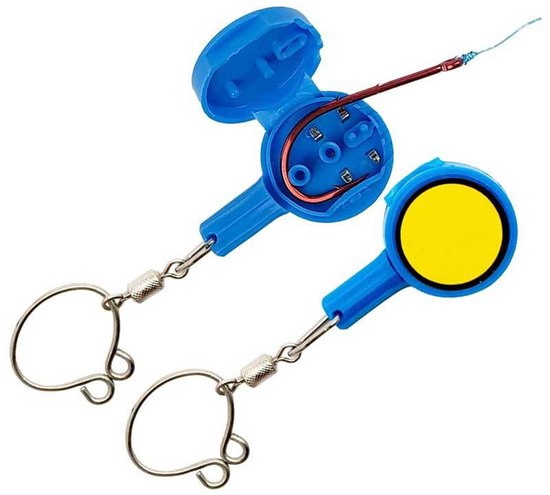 Gereedschap voor het knopen van vishaken | Voorkomen van vishaken | Gemakkelijk knopen leggen | Leuke tools voor vissers | Gereedschap voor ijsvissen | Accessoires voor beginnende vissers | Gereedschap voor het knopen leggen van Merkloos