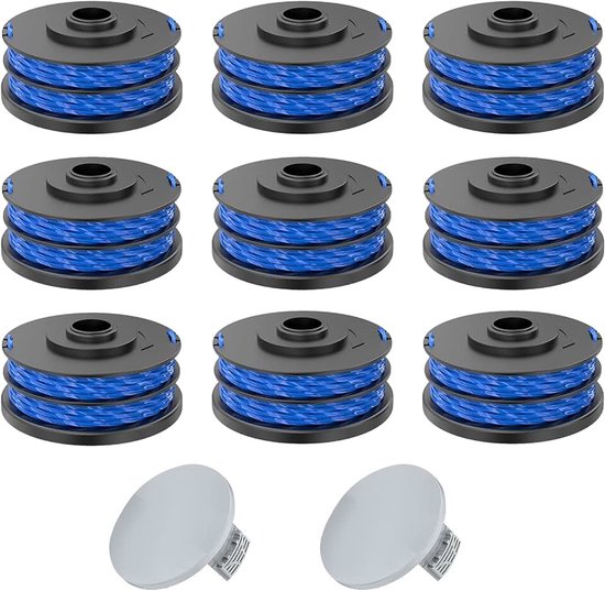 Geschikt voor RLT4027, RLT4125, RLT5027, RLT6030, voor reservedraadspoel RAC123, deksel RAC122 (9 spoelen + 2 deksels)