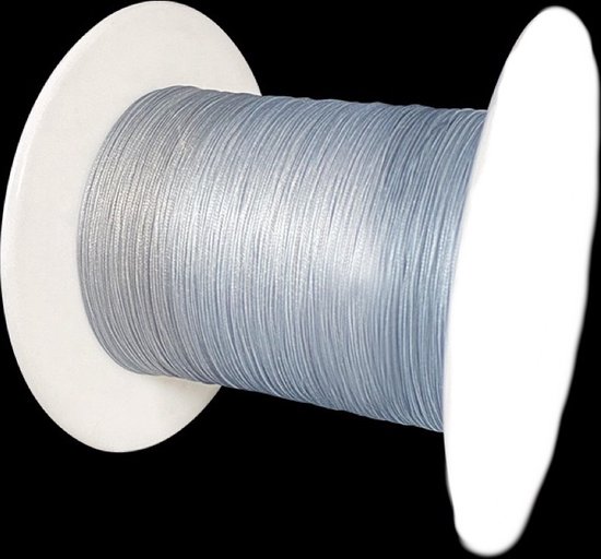 Gevlochten vislijn - Vislijnen - Gevlochten lijn - 0.327mm - #4.0 - PE x8 - 300m - Visdraad - Karpervissen - Vissen - Feedervissen - Grijs van Operrex