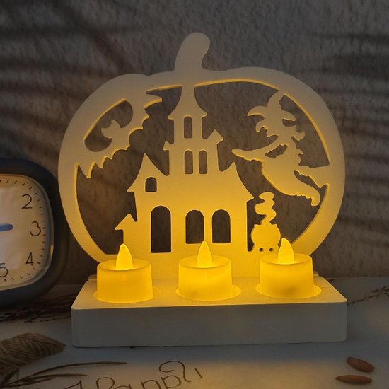 gietvormen Halloween, 2 stuks pompoen siliconen vorm kaarshouder siliconen vorm pompoen met sokkel gietvorm Halloween gipsvormen voor gieten pompoen geest gietvormen siliconen kaarshouder (A