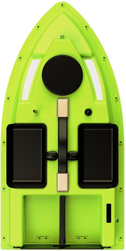 GPS Voerboot – 500m Bereik – 99 GPS Punten – 4 Voerbakken – Voor Karpervissen van Merkloos