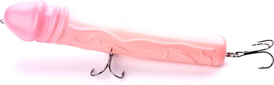 Grappige lokaas vissen - 150MM en 43 gram - Harde aas - Penis - Snoek - Zee - Water van Merkloos