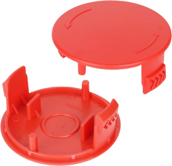 Grastrimmer afdekking spoelafdekking passend voor Bosch AFS 23-37 bosmaaier, 2 stuks Hoogwaardige kwaliteit spoelafdekking Compatibel met Bosch F016800431 trimmerdraad