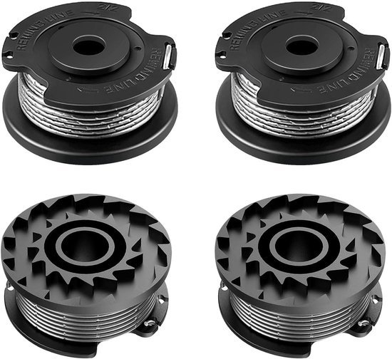 Grastrimmerspoel Compatibel Met F016800569 F016800385, Draadspoel voor Bosch EasyGrassCut 18/18-230/18-26/18-260/23/26/18V-230/18V-26/18V-260, Art 23SL/26SL/2300/23-28 (4 spoel)