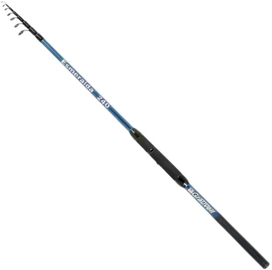 Grauvell Esmeralda Tele Hengel Eging Zilver 2.10 m / 5-15 g