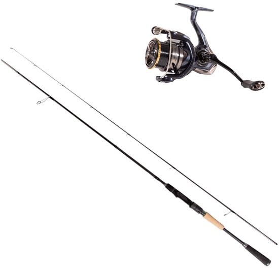Grayton Apex Finesse Light Spin Combo 2.10m (3-12g) - Roofvis set van Merkloos