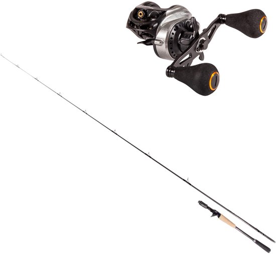 Grayton Apex Jerkbait Combo 1.95m (40-80g) - Roofvis set van Merkloos