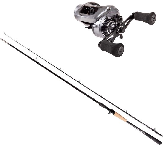 Grayton Apex Power Big Bait Baitcaster Combo 2.40m (80-160g) - Roofvis set van Grayton
