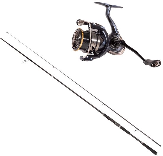 Grayton Apex Salt XF Spin Combo 2.70m (10-35g) - Roofvis set van Merkloos
