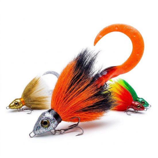 Grayton Buck-Bug Bucktail Jig L Black Demon 24cm (85g) - Shad