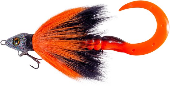Grayton Buck-Bug Bucktail Jig S Black Demon 19cm (40g) - Shad