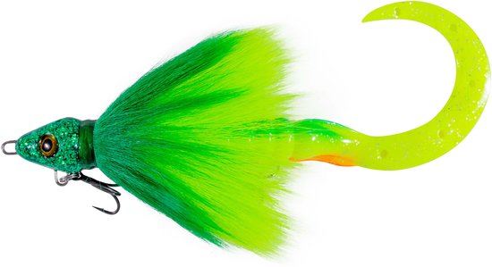 Grayton Buck-Bug Bucktail Jig S Mad Green 19cm (40g) - Shad