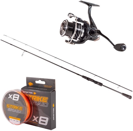 Grayton Chase Jig Finesse Set 2.40m (7-25g) - Roofvis set van Merkloos