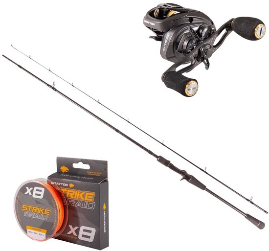 Grayton Chase ML Cast Set 2.10m (5-20g) - Roofvis Set van Merkloos