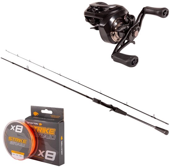 Grayton Chase Vertical Cast Set 1.90m (14-28g) - Roofvis Set van Merkloos