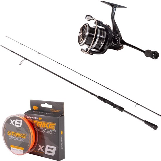 Grayton Chase Vertical Spin Set 1.90m (14-28g) - Roofvis set van Merkloos