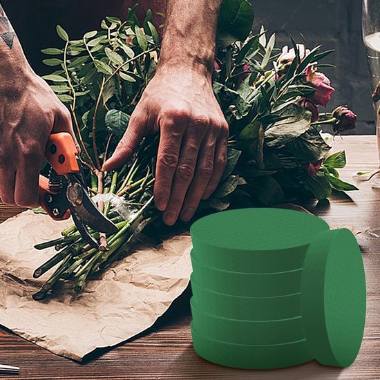 Gree Bloemenblokken Groene Bloemenschuimblokken, Kunstmatig Bloemschuim,