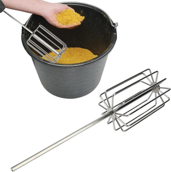 Grondvoermixer met messen voor vissers in zoet- en zoutwater van SmartLures