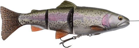 Groot Kunstaas 25cm Line Thru Forel Kunstmatige Zwemactie van Merkloos