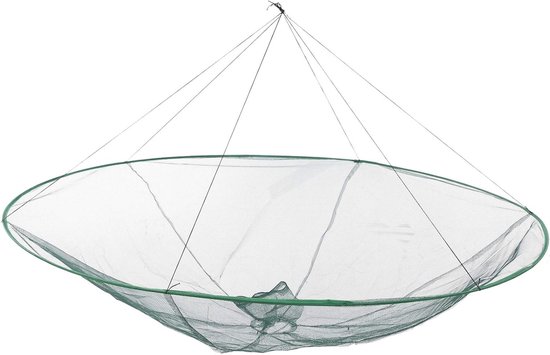 Groot Nylon Werpnet voor Vissen - Sterk en Trekbaar Visnet met Brede Diameter