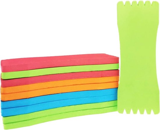 Grote Foam Spons Gewrapte Draad Visserslijn Winder - 10 Stuks, Ideaal voor Vissersaccessoires en Spoolbeheer