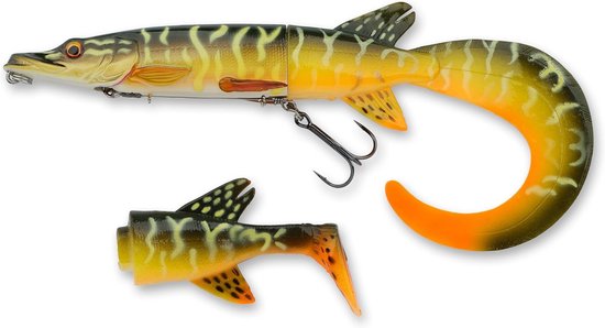 Grote Hybride Kunstaas voor Snoek - 25 cm Imitatie Vis van Merkloos