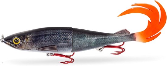 Grote Kunstaas met Verwisselbare Staart voor Snoek, Snoekbaars en Meerval