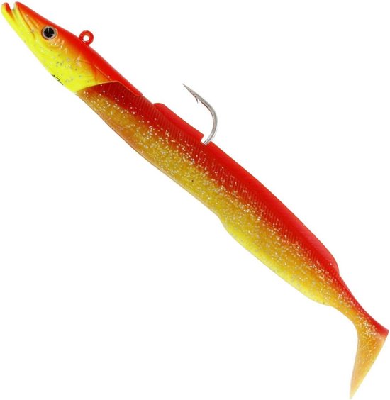 Grote Rubberen Shads voor Kabeljauw, Zeebaars en Heilbot - 17cm