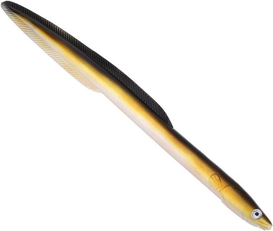 Grote Zachte Eelvormige Vislure voor Zoet- en Zoutwater, Perfect voor Hengelen en Vissen