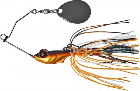 Gunki Alvin Tiny Spinnerbait 5.6gr - haak 10 Flashing & Vibrating - Soort : Acid Shad van Merkloos