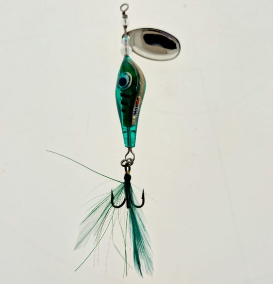 Guppy spinner 10 gram Groen van Spro
